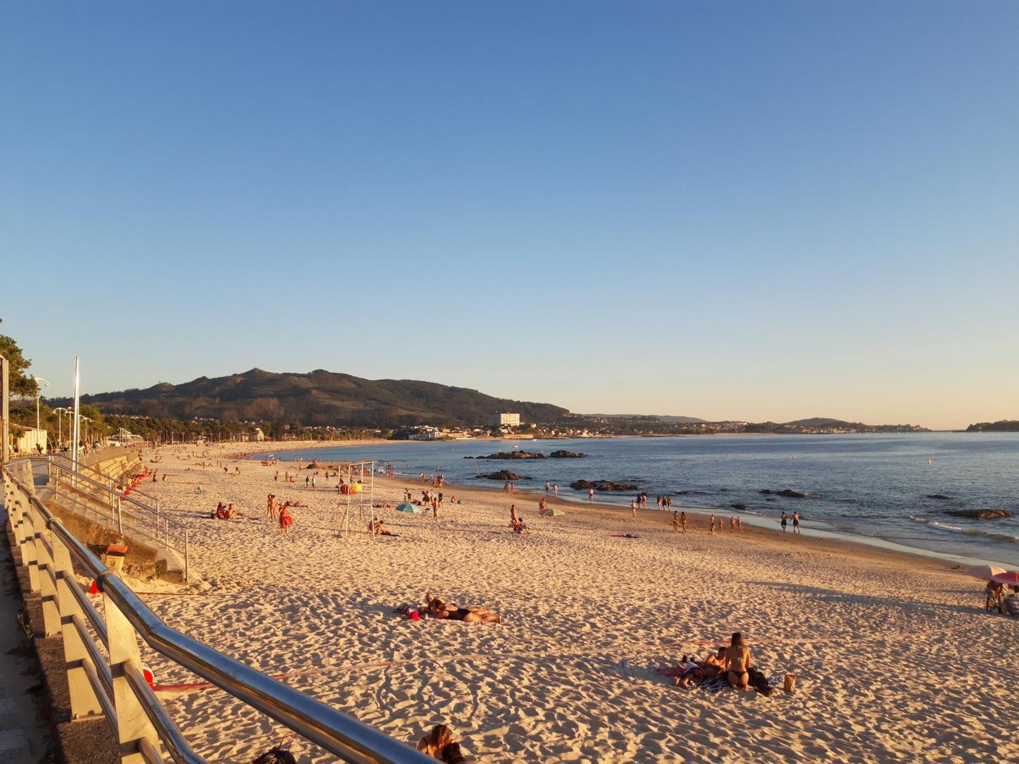 Atico En La Playa De Samil Apartment Vigo Exterior foto